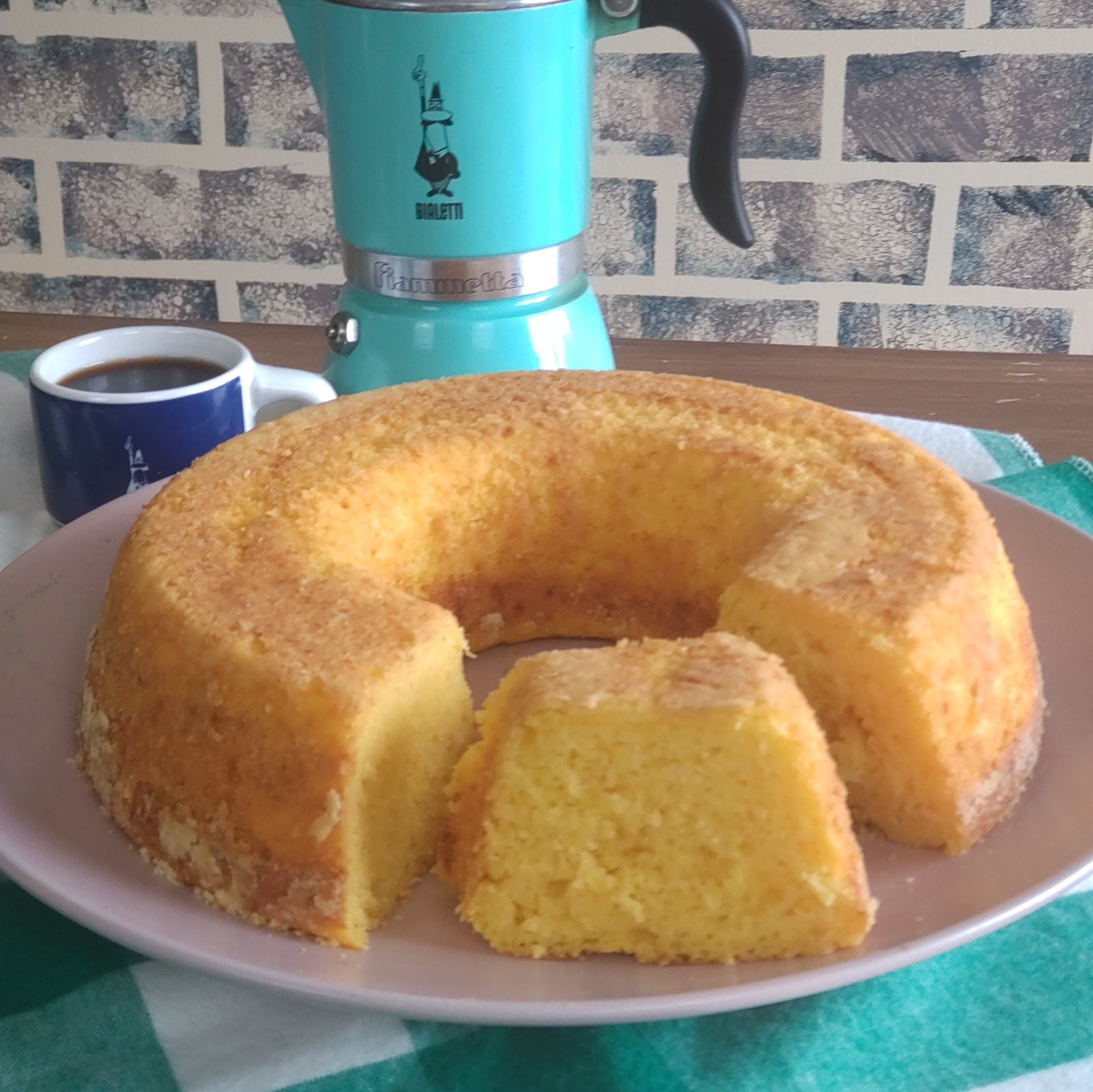 bolo site - Bolo de milho com queijo