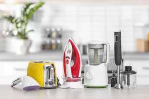 depositphotos 199403026 stock photo household kitchen appliances table indoors 300x200 - Loja