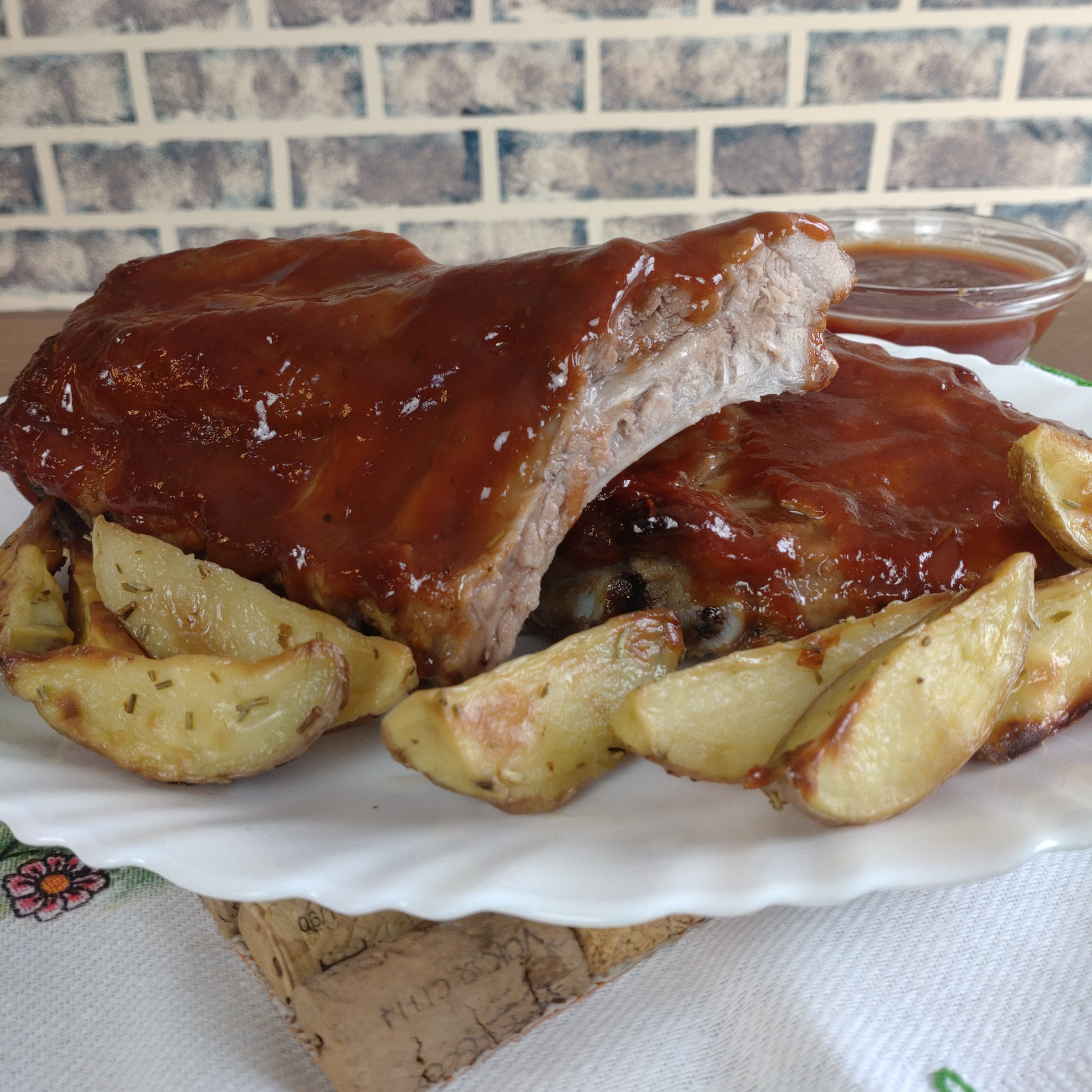 costelinha com goiabada - Costelinha suína com molho de goiabada