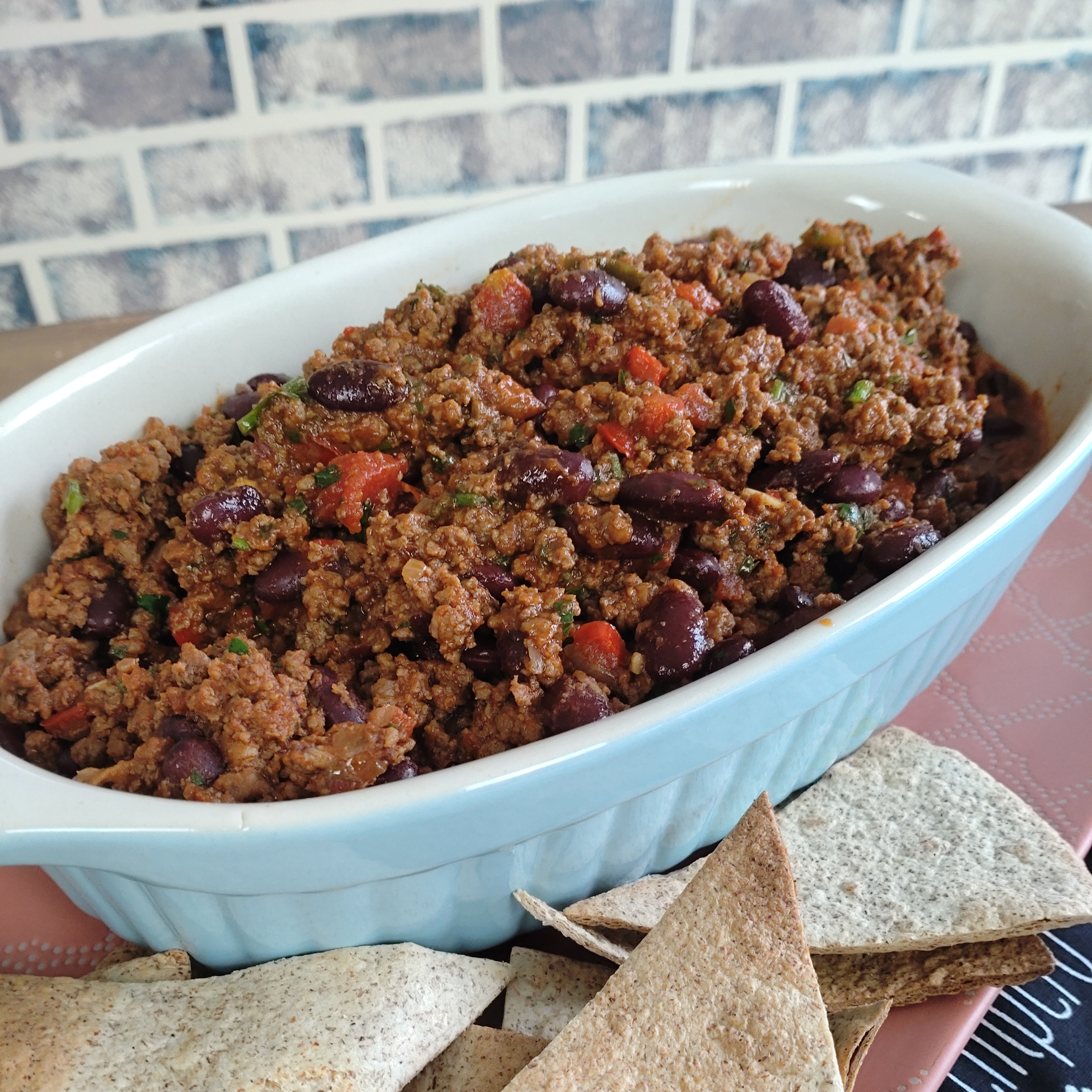 chilli beans - Chilli beans com carne | Feijão Tex mex