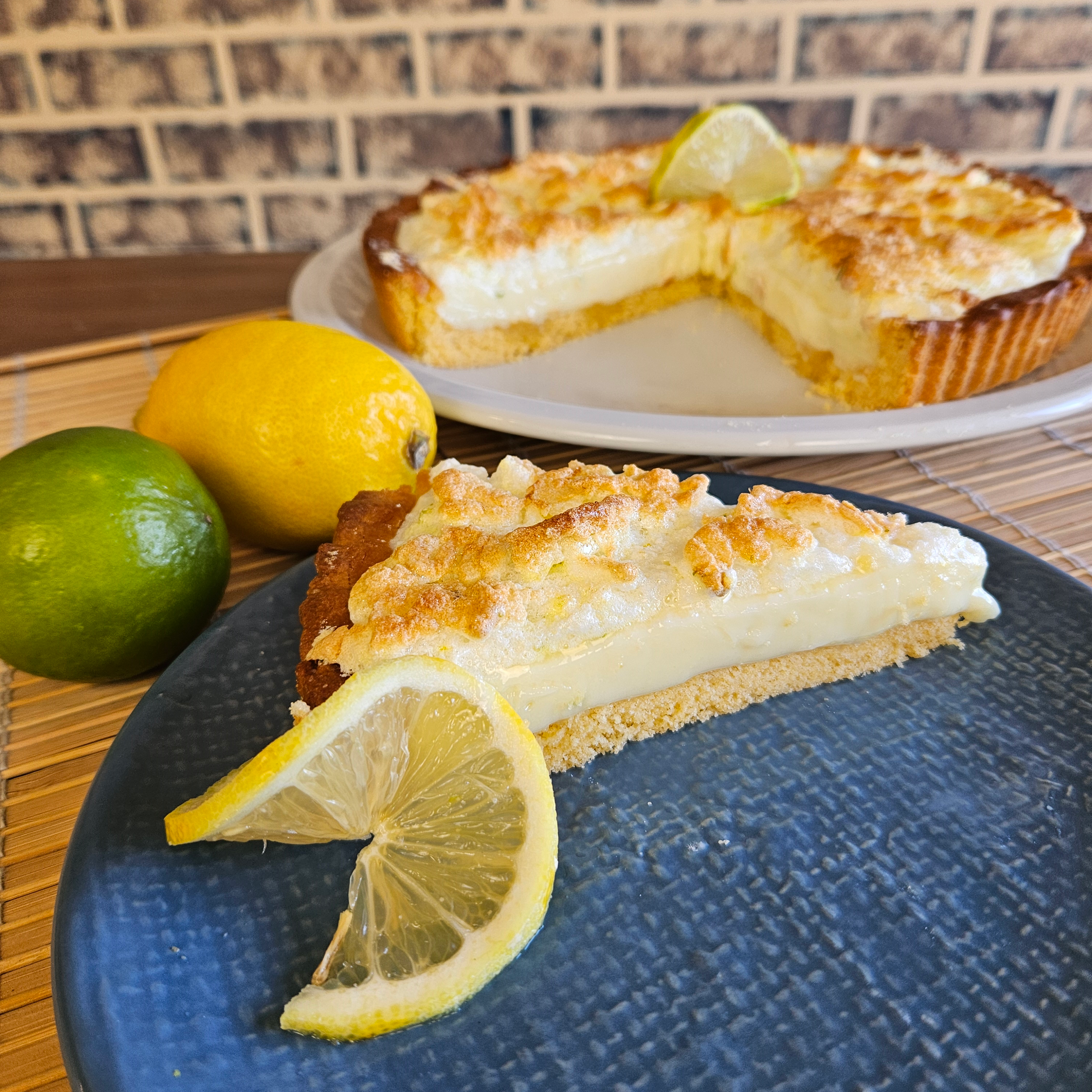 torta citica - Torta de limão|Torta cítrica