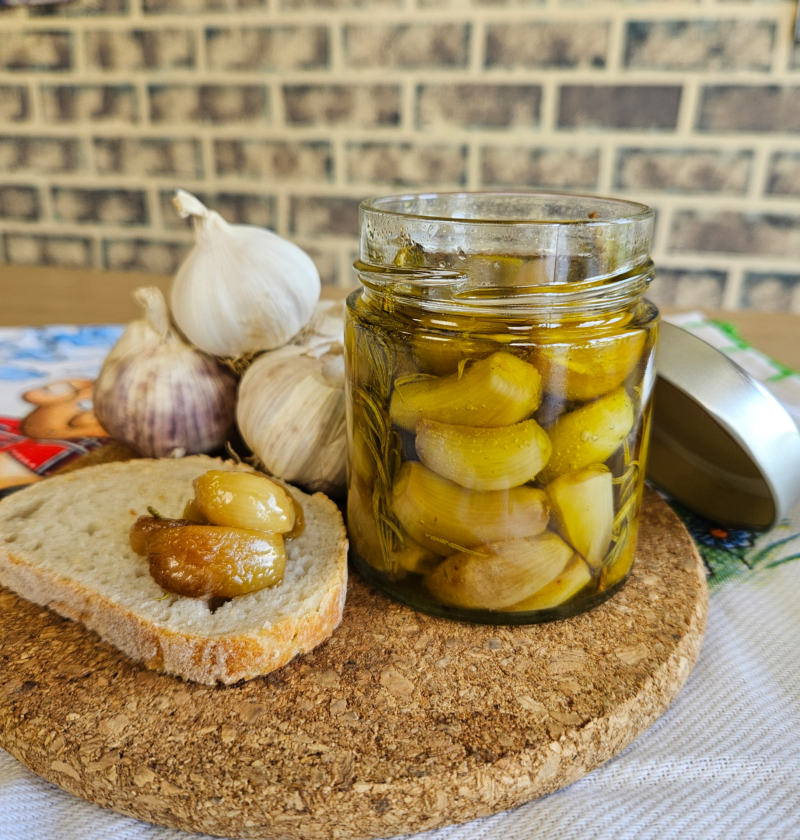 alho confit 800x840 - Alho confit| conserva de alho